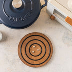 Magnetic Wooden Trivet for Hot Pots and Pans
