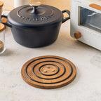 Magnetic Wooden Trivet for Hot Pots and Pans