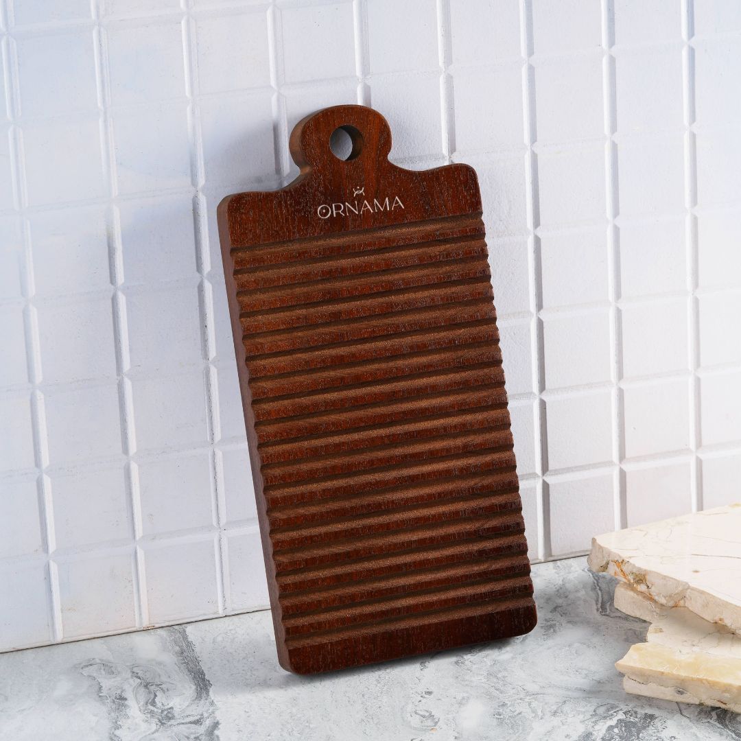 Anti Slip Wooden Washboard With Premium Acacia Wood